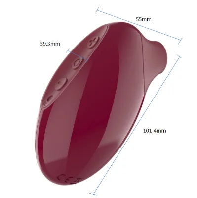 This Quiet Sucking and Vibrating Adult Toy with a Sleek Design Supports Easy One-Hand Operation