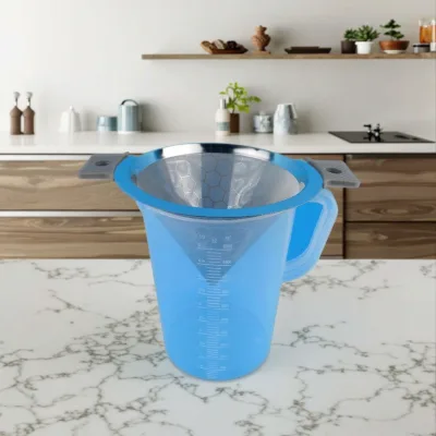 High Quality Double-Layer Stainless Steel Conical Filter 150 to 600 Mesh Double Ear Funnel for Coffee