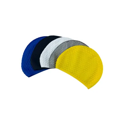 Custom logo Color Silicone Swimming Cap Adult Waterproof Non-slip Ear protection Swimming Cap Suitable for Diving