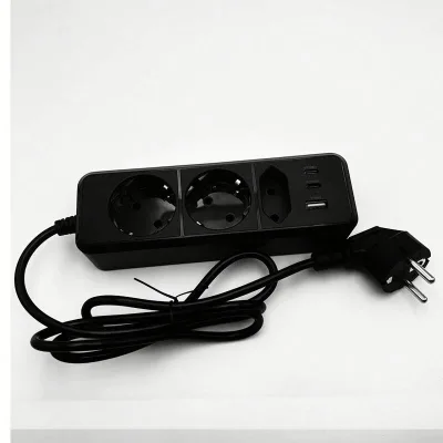 Smart Power Strip Eu Plug Ac Outlet Multitap Extension c Electrical Socket 3 Eu with Usb Extension Sockets