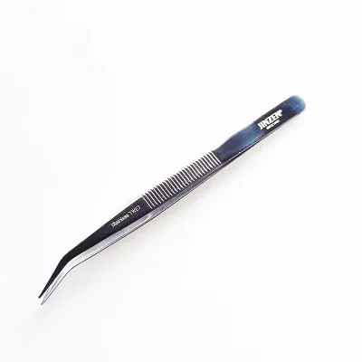 Made in China Curve Tweezers JZ-71023 Sewing Tools Stainless Steel Tweezers JINZEN Tweezer