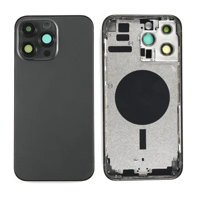 Original Back Housing Glass for iphone 6 7 8 X Xr Xs 10 11 12 13 Pro Max Back Glass Frame Change With Full Small Parts