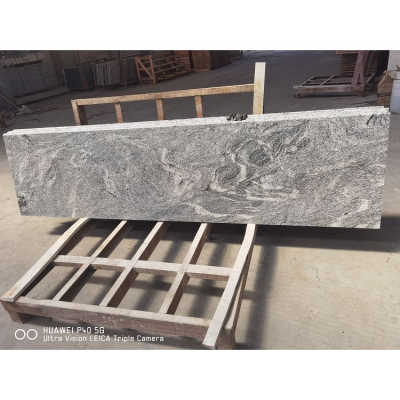 White Granite with Grey Veins Granite Countertops