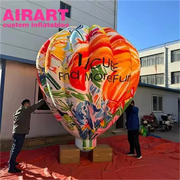3.5 Meter Giant Inflatable Hot Air Balloon for Party Ornaments   Factory-Directly Sold Large Giant Balloons