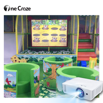 Interactive Projection Games Indoor Playground Kids Gaming Interactive 3D Interactive Smash Wall Projection System Ball Game