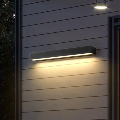 Modern LED Outdoor Wall Lamp 12W/18W/30W Gallery Light Waterproof IP65 Sconce Aluminum Home Lighting Aisle Corridor Wall Light