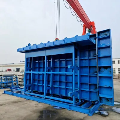 Customized Precast Concrete Wall Panels Mold Patterned Wall Panels and Retaining Wall Mold