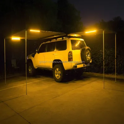 5000K Daylight IP68 Waterproof Aluminum LED Light Kit with DC12V Dimmable Easy Connection for Landscape & Camping Lighting ROHS