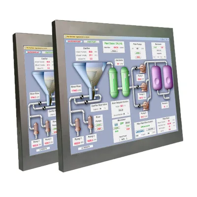 17 Inch Fanless Industrial Square Display Panel Pc sunlight Readable All in One Computer with 3g WIFI HD Capacitive Touchscreen