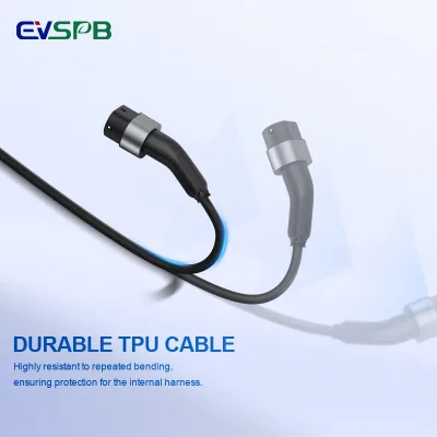 Two-Head Electric Car Charger with Safety Protection 230V 380V Connector Charging Cable New Condition