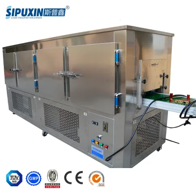 Lip Balm Cooling Tunnel Automatic Lipstick Cooling Chiller Machine Lipstick Freezing Making Machine