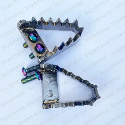 Racing Dirt Bike Titanium Brake Pedal Tip for KTM/HQV