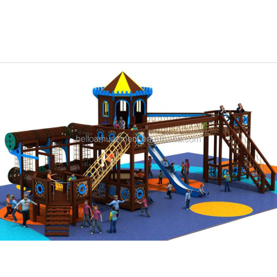 Custom make adventure themed outdoor park playground interactive games for teenagers