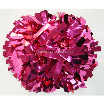 2025 Cheerleading Metallic Pompoms Pompom Cheerleading Pom Poms for Cheerleader