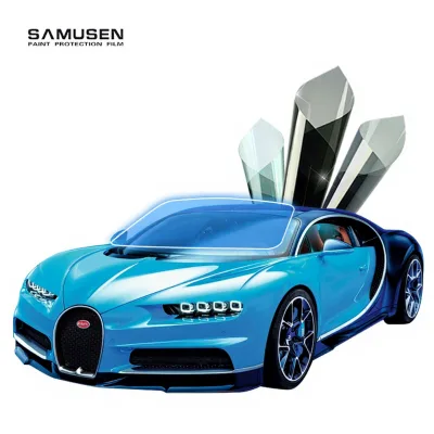 Good Price Blue clear Vision Window Tinted Sand Proof Windshield Automatic Tint Film for Car Window