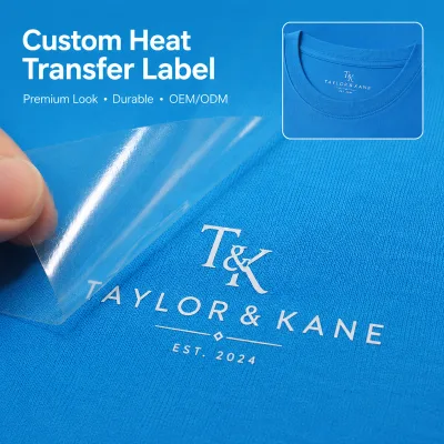 Wholesale Custom 3D Silicone Heat Transfer Motion Logo Garment Labels Washable Durable for Athletic Wear Factory