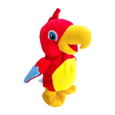 Talking Musical Plush Toy Reusable Interactive Sings Talks Dancing Rocking Electric Stuffed Parrot