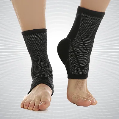 Factory Wholesale Custom Design Ankle Support Compression Brace Sleeve for Hiking Jogging Cycling Outdoor Training Protection