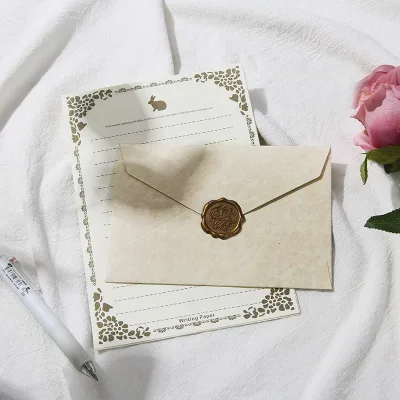 Thickened High Appearance Level Color Advanced Sense Handwritten love Letter Birthday Paper Envelope
