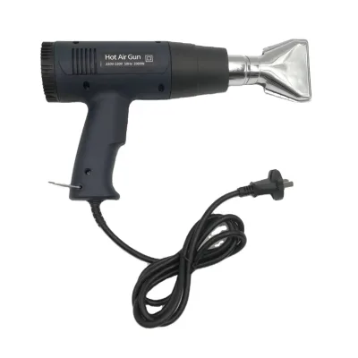 HG-02 Rear Digital Display Button Temperature Adjustment Gun Electronically Controlled Plastic Heat Shrink Gun Heat Gun