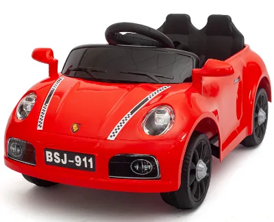 Kids Ride on Sports Car Battery Powered 2 Seater Open Top With English Storybook Comfort Suspension