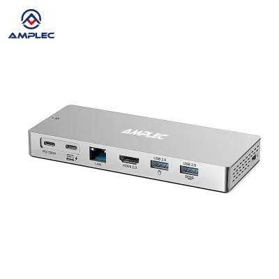 USB-C Hub Docking Station 14in 1 Multiport Adapter with Dual HD MI,PD 100W USB 3.2 Gen 1 Ethernet & Audio for Laptop