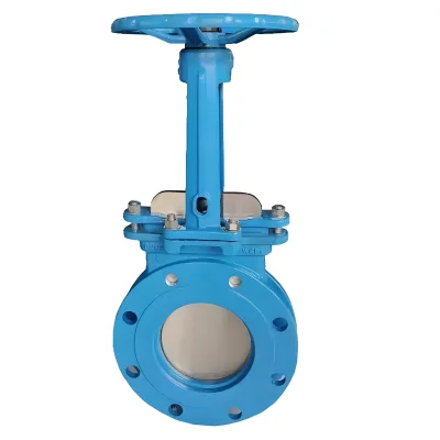 WCB High Temperature Manual Pneumatic Knife Gate Valve for Water/Gas Slag Discharge in General Applications