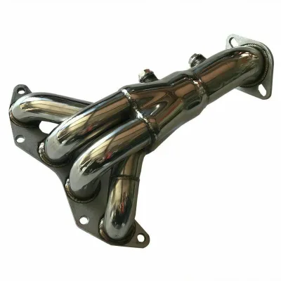 Exhaust Manifold 1.5" / 2" Header Fit for 01-05 Hon-da Civ-ic DX/LX 4CYL AGS0097