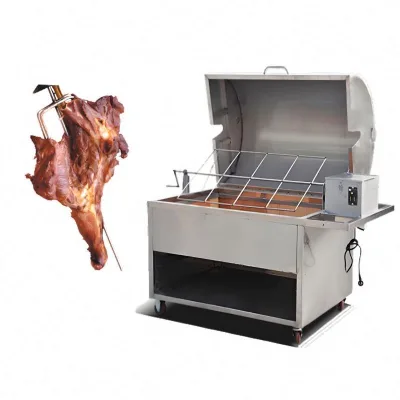 Turn Over Grill the Quality Is Guaranteed Gas Powered Lamb Roast Leg of Lamb Stove Grill Commercial Automatic Turn Over Grill