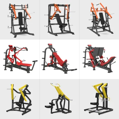 Professional Plate Loaded Strength Equipment Set Hammer Strength Style Commercial Gym Machine Package for Commercial Gym Center
