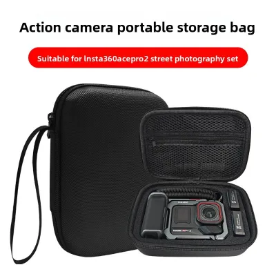 VCR Carrying Case for Insta360 Ace Pro 2 Bundle Bag Portable Travel Hard Shell Storage 2 Batteries Accessoires