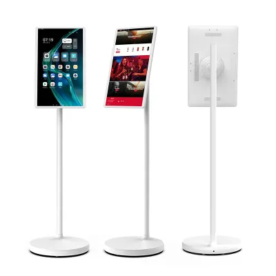 HOT Restaurant Use 21 27 32 Inch Stand Horizontal Vertical Touch Screen Live Digital Signage Android Tablet Pc