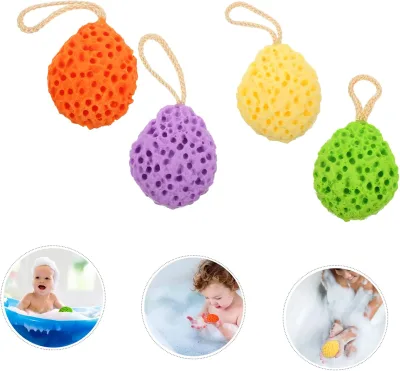 Eco-friendly Biodegradable Body Clean Natural Konjac Sponge Baby Bath Sponge