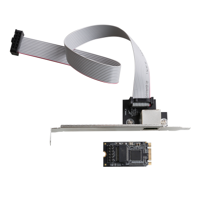 M.2(B-Key and M-Key) to Single Port 10/100/1000M Gigabit Ethernet PCI Express Card Network Adapter Lan Cards