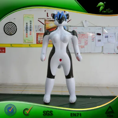 Hot Sale Inflatable Husky Doll /Inflatable Girl Character