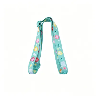 Custom Logo Sublimation Polyester Water Bottle Lanyard Adjustable Neck Strap for Outdoor Sports