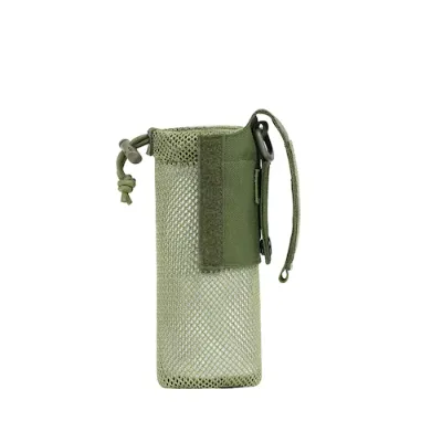 TONMO Custom Small Hidden Fold Mesh 1000D Nylon 0.5L Waterproof Durable Multi-color Water Bottle Carrier Outdoor Use