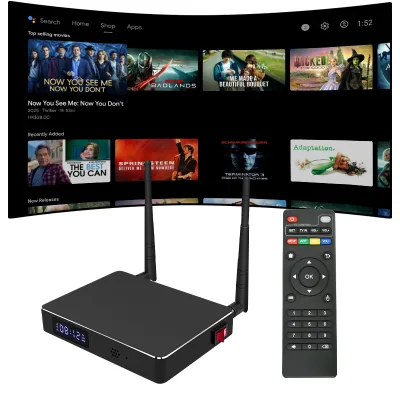 Direct Factory Amlogic S928X-K Android 14 8K TV Box Dolby Vision DTS 4TOPS NPU WiFi6 8GB 128GB  AI Media Player OEM