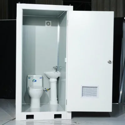 Revolutionary Outdoor Composting Toilet with Shower Big Loo Container for House or Office Use Durable Steel Material