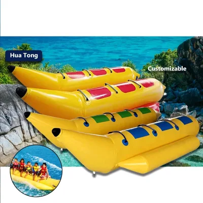 High Quality Inflatable Boat Schlauchboot Water Sport Game Toy Towable Inflatable Flying Fish Banana Boat Bateau for Water Game
