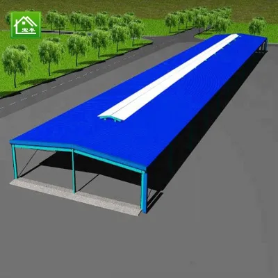 Easy Assembled Ready Made Chicken House Custom Egg Layer Poultry Farming House Export to Philippine