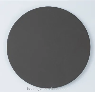 Round Pizza Stone 13 Inches Personal Pan Pizza Black Glazed on Top Black Glazed Pizza Stone for BBQ
