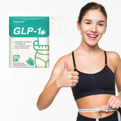 2025 Top Selling Private Labels Glp-1 Supports Wellness Patch Energy Natural Topical Nutrition Transdermal Absorbent Glp-1 Patch
