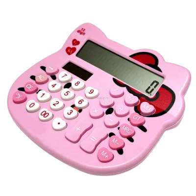 Promotion Sanrioed Electronic Solar Energy Students Cute Kuromi Melody KT Calculator Stationery