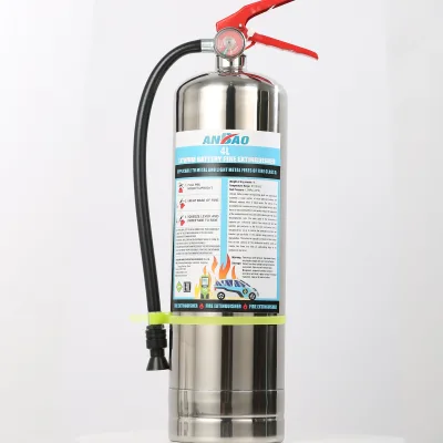 4L Stainless Steel Vehicle Mounted Fire Extinguisher for E-Bike & Electric Vehicle Battery Made in China