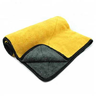 Hot Sale Customized Color Ultra Soft Double Side 850Gsm Knitting Microfiber Car Care Cleaning Drying Towel Cloth