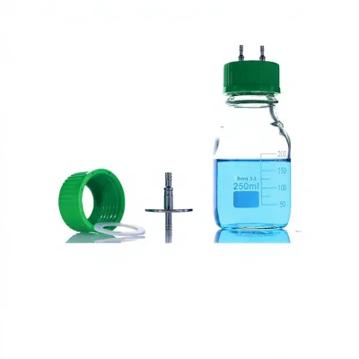 Fermentation Tank Laboratory Feed Bottle Glass Lid 1/2/3/4-Hole Reagent Addition Bottle Replenishment Bottle Waste Liquid Bottle