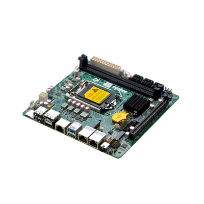 NAS Motherboard Manufacturer X86 Intel LGA1151 I3 I5 I7 6-9th Gen 2 DDR4 6 SATA HD DP Display Industrial Mini Itx Motherboard