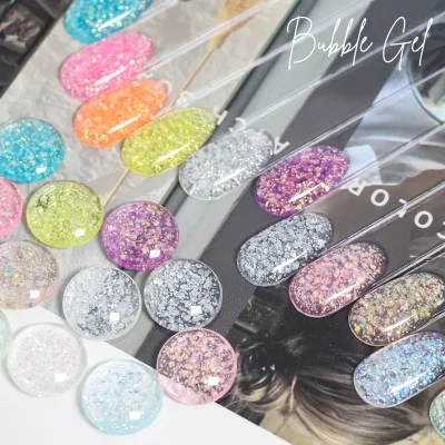 Private Label DIY Salon Use Nail Art Dotting Bubble Decorations UV/LED Jelly Gel Polish 15ml YouGel for Wholesale