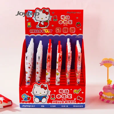 Joytop SR 829-C Wholesale Hello Kitty Retractable Gel Pen Display Box Cute Desk Supplies for Office School